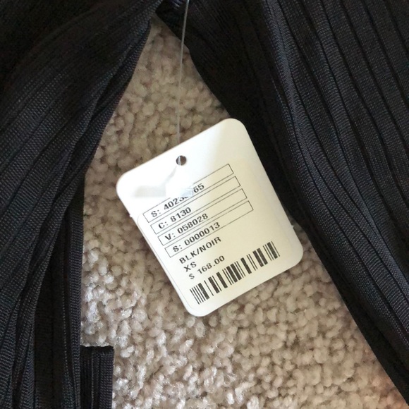 NWT Free People Irene Twist Knit Dress in Black - Picture 8 of 8